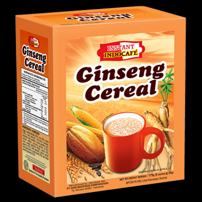 Indocafe Instan Ginseng Cereal ISI 5 Sachet